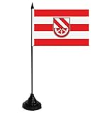 10 x 15 cm U24 Tischflagge Gau-Bischofsheim Fahne Flagge Tischfahne 10 x 15 cm