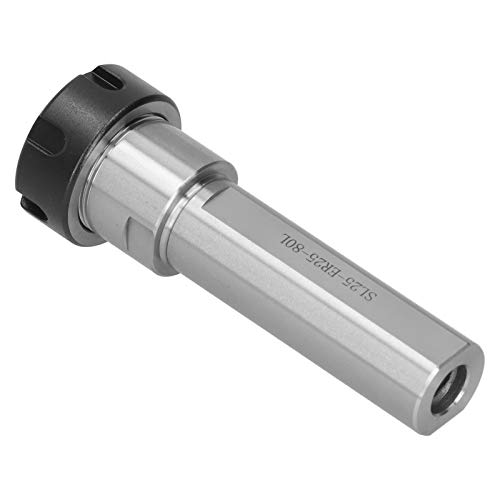 Straight Shank Spacer Sleeve/Shaft Extender, SL25 -ER25-80L Collet Chuck, Drehsteuer und Zubehör Chucks Halter Gerade Shank Verlängerungsstange Chuck CNC, Toolchuck