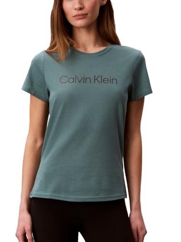 Calvin Klein Women's Performance Cotton Modal Logo Tee