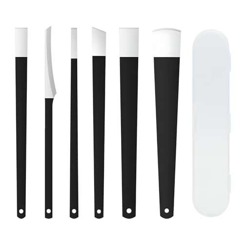 Kit Pedicura 6 Piezas Acero Inoxidable Set Pedicura Profesional Pies con Corrector Uñas Encarnadas, Podología Herramientas, Set Manicura Pedicuras con Estuche Compacto