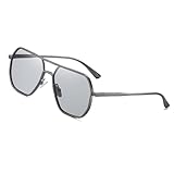 CVIODEP Polarized Sunglasses for Men-UV400 Protection Driving Fishing Climbing Aviator Sun Glasses (grey)