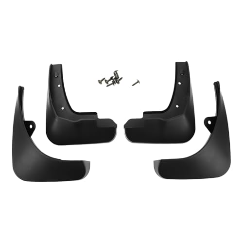 Image of Motoforti Mud Flap Splash Guard Mud Guard for Audi A3 Hatchback 2007-2013 Plastic W /Mount Accessories Black