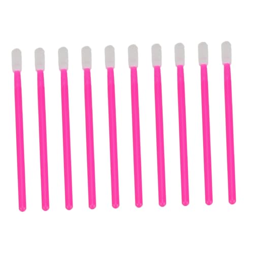 NOLITOY Lip Brush Applicator 100pcs Disposable Makeup Brush Non-stick Lipstick Applicator for Beauty Salon