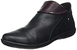 herausnehmbare Innensohle Andrea Conti Damen Boot Sneaker, schwarz/Kombi, 41 EU