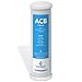 Express Water 10" Carbon Block Coconut Shell Replacement Filter Cartridge for Reverse Osmosis RO System, 9.78" x 2.5", 5 Micron