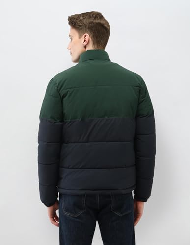 Image of U.S.Polo Association Men'S Colour Blocked Regular Fit Puffer Jacket