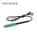 Soldering Station Handle for C245 and C115 Tips, 5Pin or JBC 6PIN Compatible Replacement Tool, Metal + 304 Stainless Steel, 12V, Green+Black(C245-JBC6PIN)