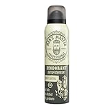 Men's Master Desodorante Spray para Hombre | Protección Antitranspirante 24 Horas, Aroma Fresco y Masculino | No Mancha la Ropa | Fórmula Natural | Sin Parabenos, Talco ni Alcohol | 150 ML