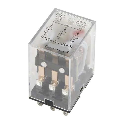 Relé electromagnético HH53PL de 110V CA interruptor industrial MY3NJ con LED