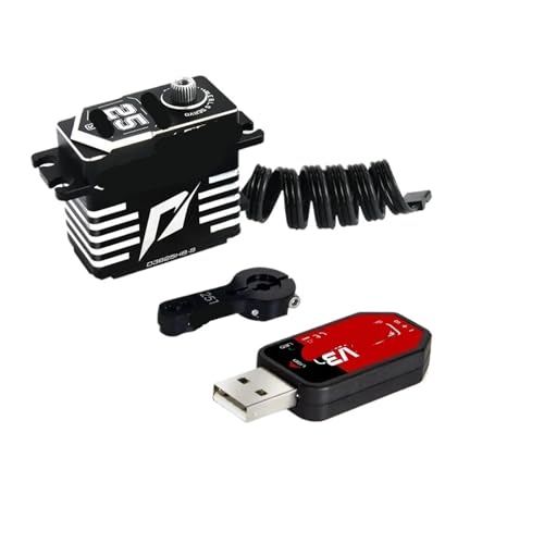 Servomoteur sans balais AFRC-D3625HB-S boîtier Black-C haute performance 8.4V