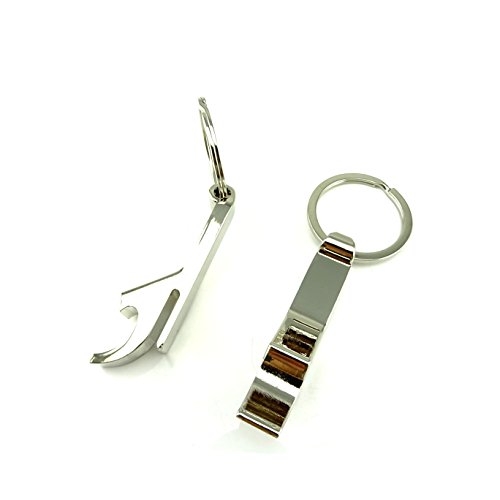 Honbay 2pcs Keychain Bottle Opener - bartender bottle opener - Zinc Alloy Bottle/Can Opener - Versatile & Durable - Premium Keyring Bottle Opener - Metal Pendant Animal Style Beer Keychain Opener