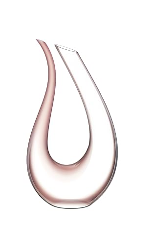 RIEDEL Amadeo Dekanter - Rosa - Einzelpackung, Karaffe, Kristallglas, Nur Handwäsche – Glasreinigungsperlen ungeeignet - 1756/13R