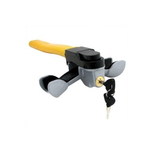 T Type Security Car Auto Anti Steering Wheel Lock w Keys Heavy Duty Protection