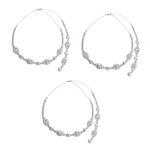 Collier de mariée cristal et parure de dos pour robe dos nu de mariage et grands événements