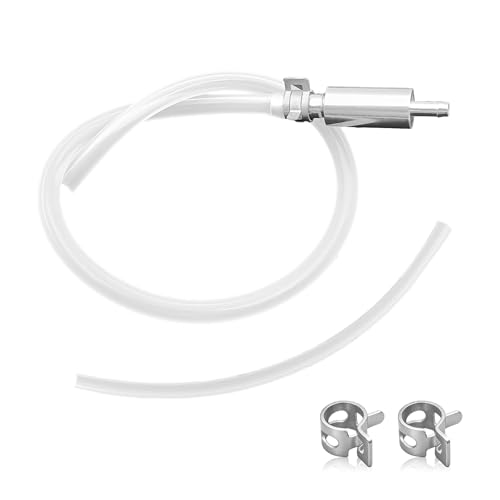 ABOTHGD Brake Bleeder Kit Brake Bleed Hose Kit Universal Break Bleeder Kit Car Accessories for Car Motorbike Bike w/One Way Check Valve and Clamp