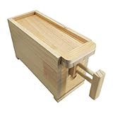 Fenteer Holzblasbalg mit Rohrluftgebläse, kleiner traditioneller chinesischer Feuerbalg, handbetrieben, für Grill, Teehaus, Outdoor-Küche
