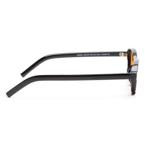 Image of Ted Smith | Unisex Rectangle Sunglasses | 100% Uv Protected