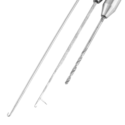 ZASCHMOY Aluminum Alloy Fishing Bait Needle Set - 3 in 1 Tool Kit for Bait Penetrating & Rigging - Durable, Lightweight, Convenient for All Anglers