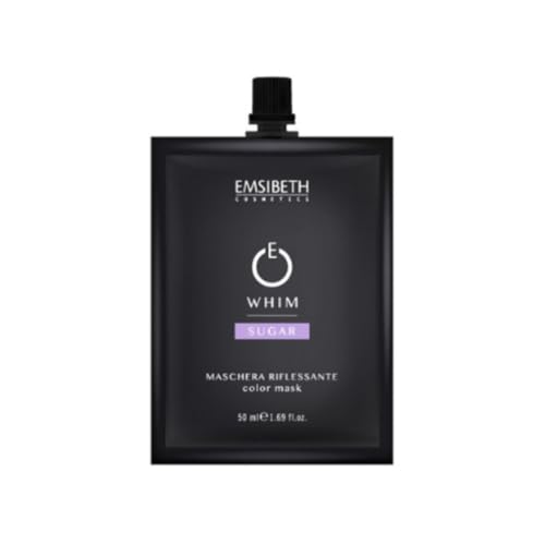 Emsibeth Whim Sugar 50ml | maschera riflessante, condizionante e ravvivante, che intensifica i riflessi dei capelli naturali e colorati | Travel Size