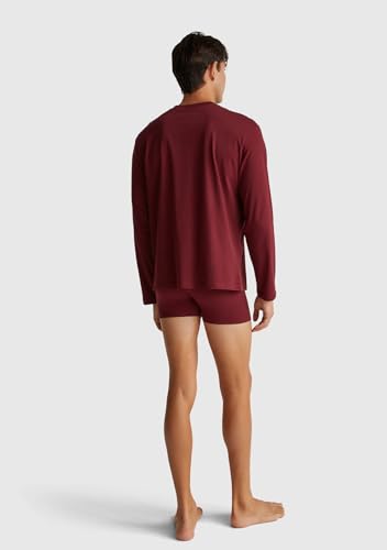 Camiseta de pijama Benetton de hombre transpirable con manga larga 2