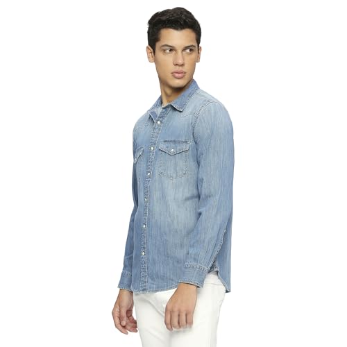 Image of Pepe Jeans Men's Cotton Regular Fit Shirt
