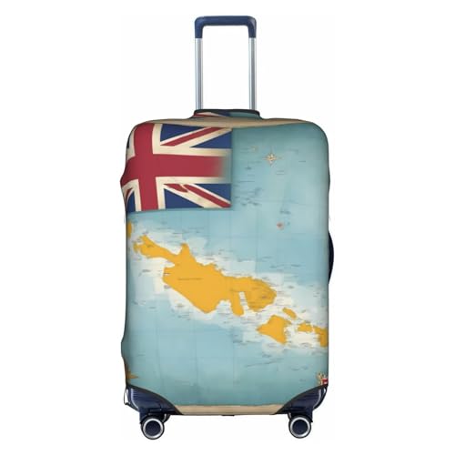 Housse de protection valise anti-rayure motif îles pour bagage L