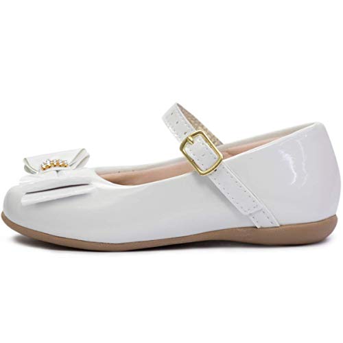 Sapatilha Infantil Feminina Moda Barato 201 (23, Branco)