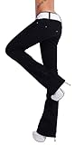 Damen Slim Fit Stretch Jeans im Bootcut-Style