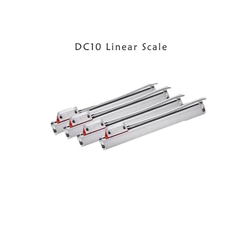 Escala lineal óptica DC10 200mm para torno miniatura 5