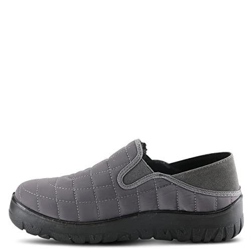 Image of Flexus Spring Step Mella Slip on Shoes for Women - Waterproof Nylon Loafer with Snow Grip Clip - Comfortable Ladies Shoes for Outdoor