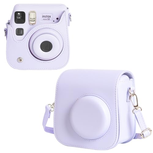 Funda para cámara Fujifilm Instax Mini SE púrpura miniatura 1