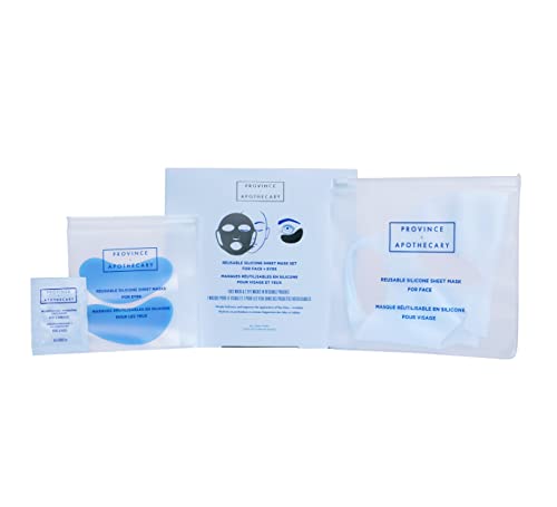 Province Apothecary 女士可重複使用矽膠面膜套裝，一種尺寸