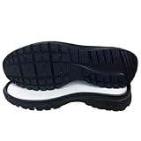 Sports Shoes Tendon Soles Hollow Thread Wool Woven Hook Slipper Rubber Shoes Sole DIY Shoe Soles Repair Materials(Black,38)