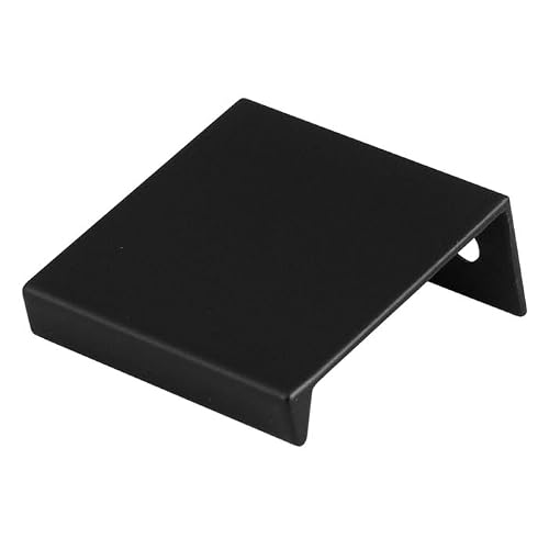 40Mm Black Edge Lip Pull Handle Profile Trim 5056767306881