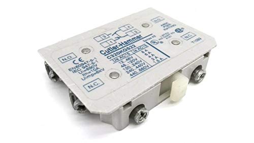 CUTLER HAMMER C320KGS22 contacto auxiliar L-S miniatura 1