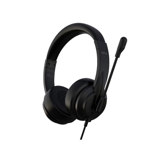 Headset Fone de Ouvido Office Aplus Tech H373, Driver de 40mm, Mi...