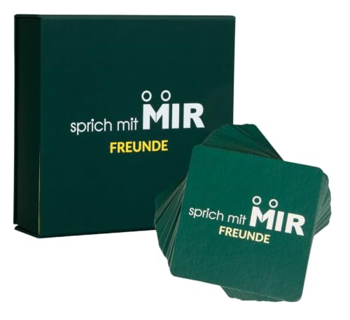 Spricht mit Mir - Gesprächskarten Freunde - 90 Karten Fragespiel Erwachsene | Deep Talk Karten & Tiefgründiges Kennenlernspiel & Eisbrecher… – Ansicht 1