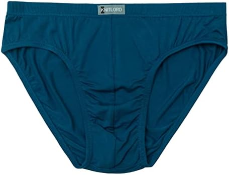KNITLORD Men's Underwear Briefs Made of Bamboo Breathable Soft Men's Briefs Colourful Pack of 3 or 4