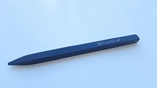 Diamond Cut Edge Professional Farrier's Pritchel Durable Construction Ebony Finish