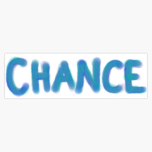 Chance The Rapper Watercolor Vinyl Decal Bumper Sticker 5"