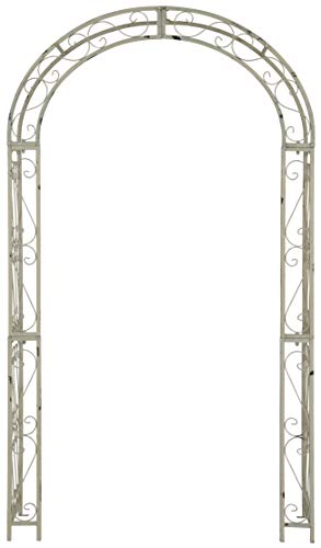 Safavieh Outdoor Collection Pagan Antique White Arch #TOP1