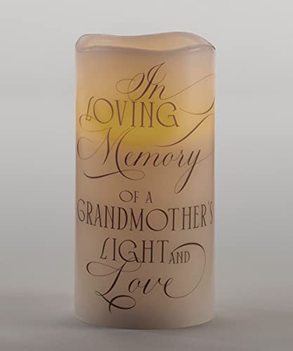 Image of Gift Craft 474092 Grandmother Wax LED Flameless Candle, 5.90-inch Height
