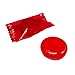 Cinnamon Discs Hard Candies - 2.5 Pounds of Individually Wrapped Red Cinnamon Candy Disks (Approx 220 Pieces).