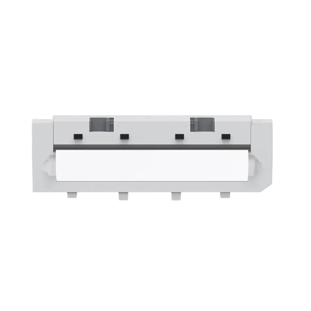 GENTERUN Main Brush Cover Of Sweeping Robot,Compatible For Roborock,Compatible For Saros,10 10R S9 MaxV Slim/Spare Parts Accessory Brush Cover(White)
