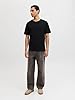 Jack and Jones Basic O-Neck Short Sleeve Men's T-Shirt Black Large #4