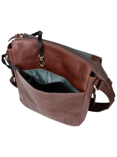 Jost Unisex Adulto Skagen BOLSO, Redbrown