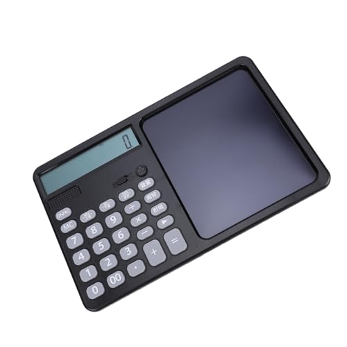 Calculadora parlante recargable de 12 dígitos con bloc para evitar errores de cálculo 4