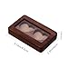 LALADEFIEE Heart-shaped Jewelry Box with Concave Design for Rings and Necklaces Space-saving Jewelry Display Case Fashionable Couple Ring Box for Valentine S Day
