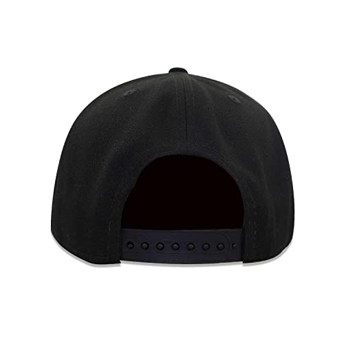 New Era mens Los Angeles Angels of Anaheim MLB Basic Black White 9Fifty Snapback