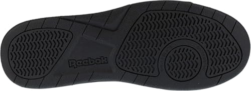 Image of Reebok Work Mens Bb4500 Slip Resistant Composite Toe Work Safety Shoes Casual - Grey (Black /Red, US Footwear Size System, Adult, Men, Numeric, Medium, 10)